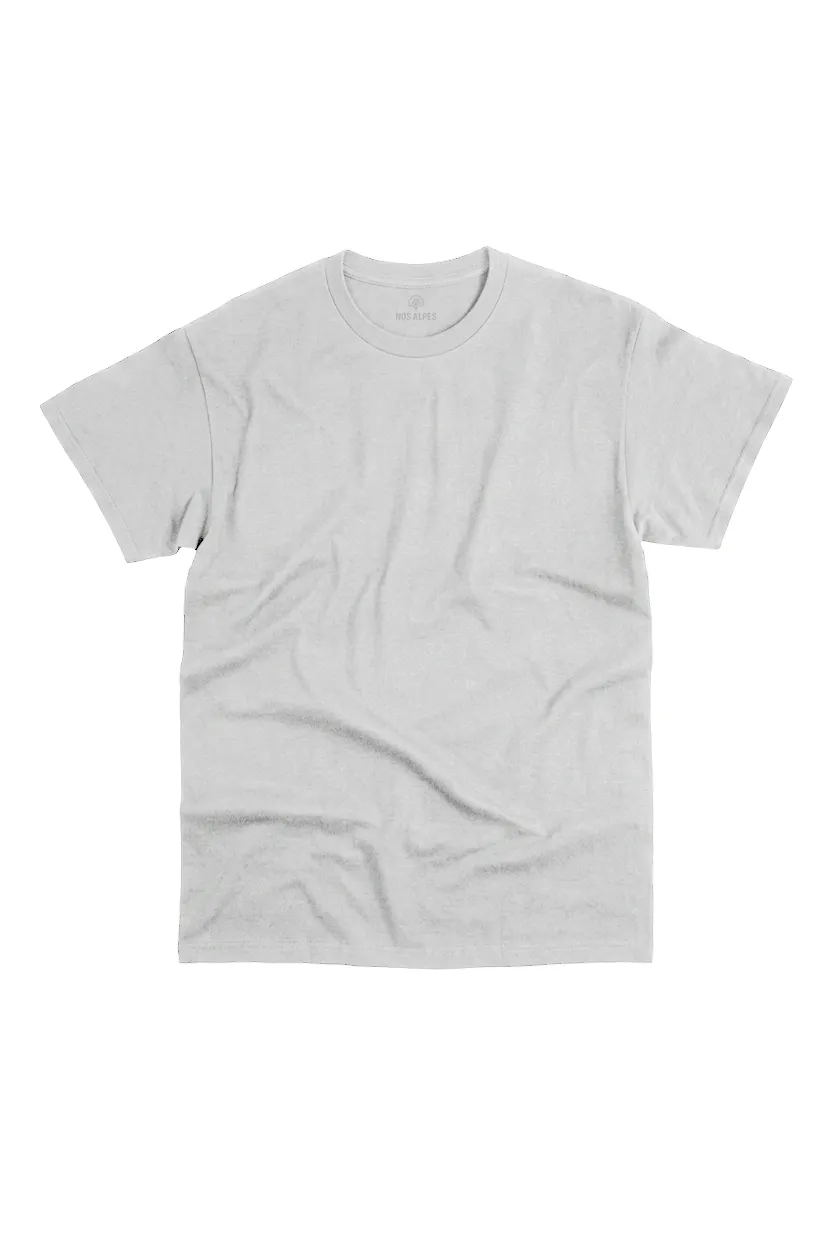 Camiseta Básica Masculina de Algodão